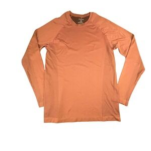 Fabletics Mens Long Sleeve Training Shirt Red Size S RN134638